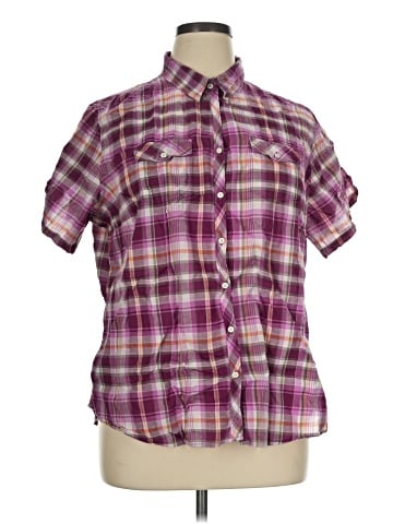 Eddie Bauer Short Sleeve Button-Down Shirt (view 1)