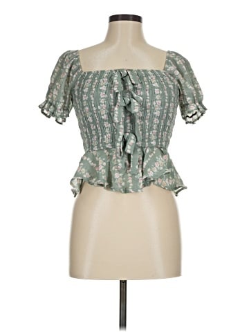 Trixxi Short Sleeve Blouse (view 1)
