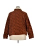 Levi's 100% Polyester Animal Print Orange Jacket Size 3X - photo 2