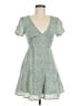 Assorted Brands 100% Polyester Green Casual Dress Size 8 - photo 1