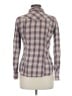 Levi's Plaid Purple Long Sleeve Button-Down Shirt Size M - photo 2
