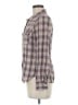 Levi's Plaid Purple Long Sleeve Button-Down Shirt Size M - photo 5
