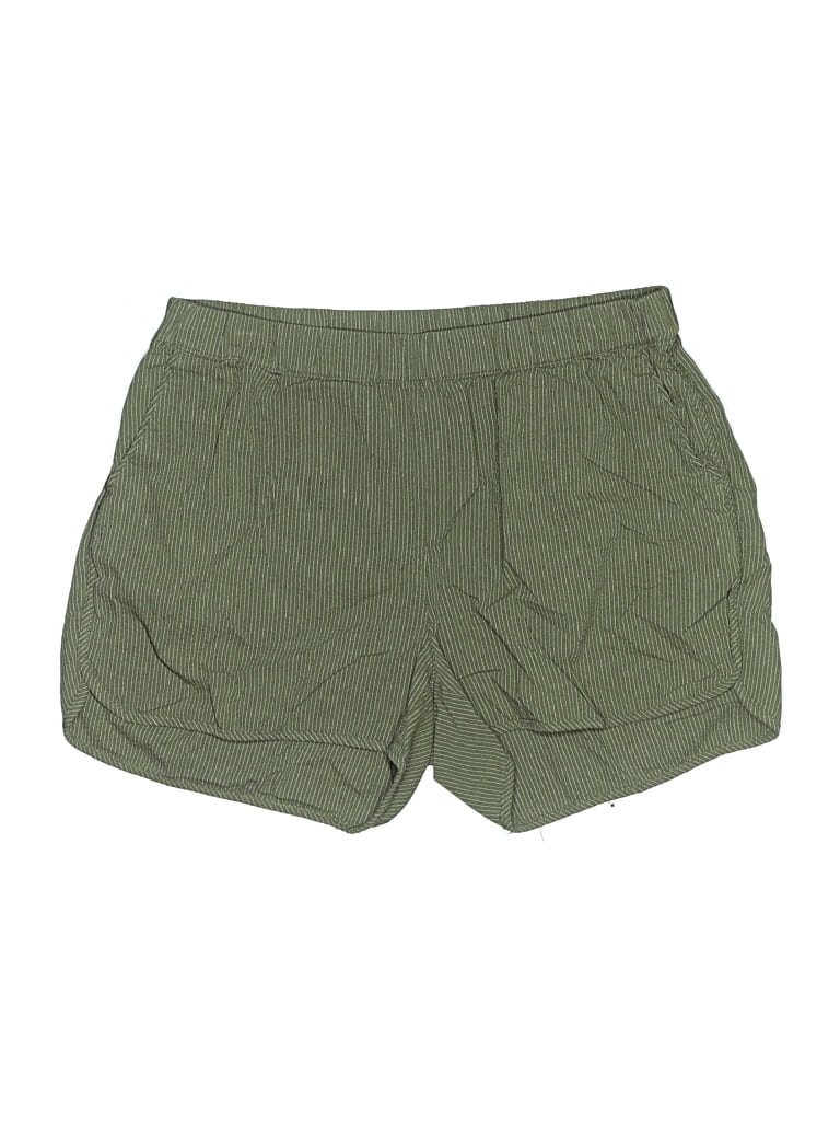 Pre-owned Bridge & Burn Khaki Shorts In Green