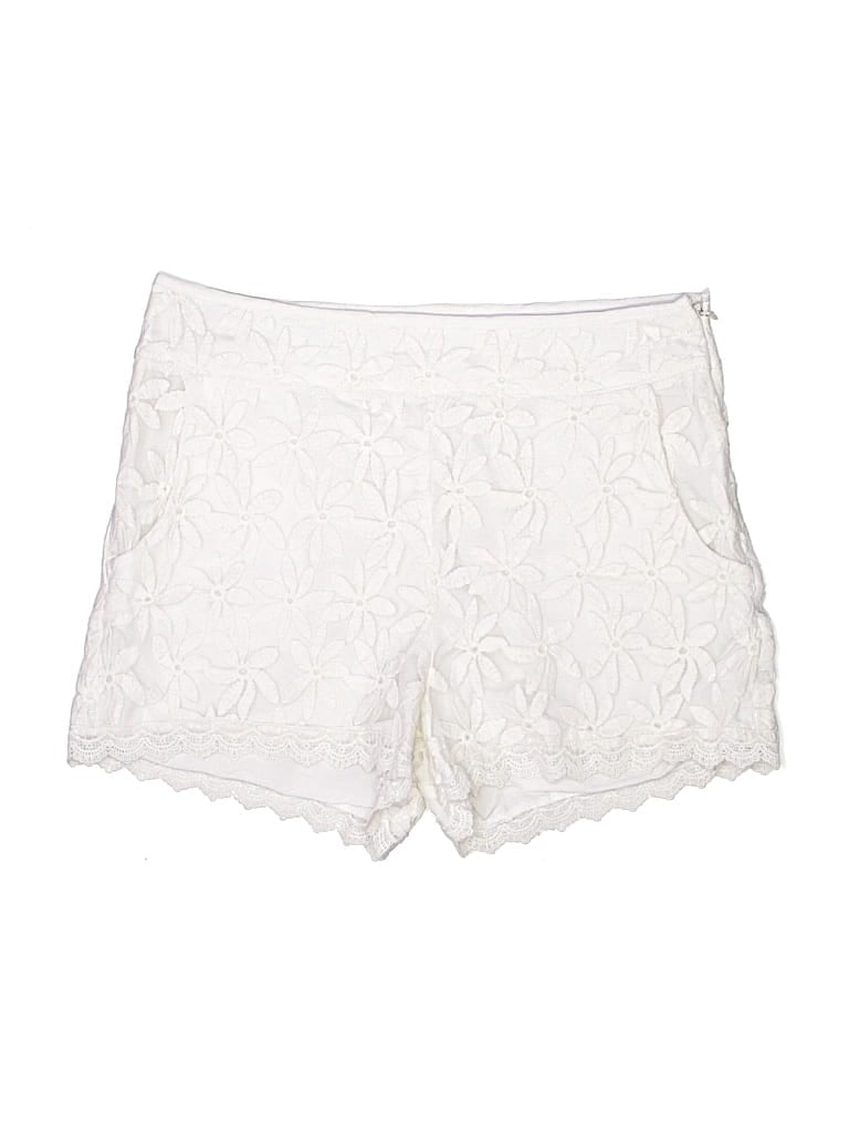 Pre-owned Monteau Shorts In Ivory