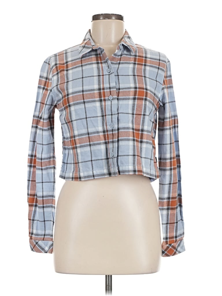 Pre-owned Vans Long Sleeve Blouse In Blue