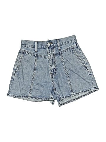 Madewell Denim Yoke Shorts in Verner Wash (view 1)