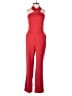 Adelyn Rae 100% Polyester Solid Red Jumpsuit Size L - photo 1