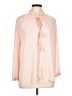 Maje 100% Polyester Pink Long Sleeve Blouse Size Lg (3) - photo 1