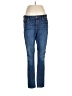Express Jeans Solid Blue Jeans Size 10 - photo 1