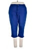 Catherines 100% Linen Blue Linen Pants Size 26 waist - photo 1