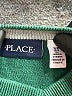 The Children's Place 100% Cotton Solid Green Pullover Sweater Size 7 - 8 - photo 3