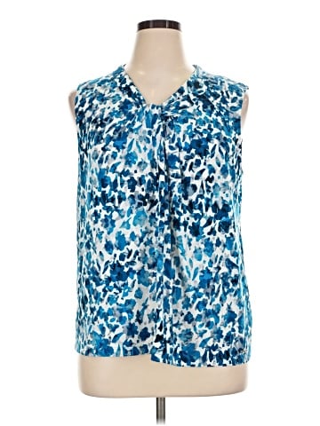 Calvin Klein Sleeveless Blouse (view 1)