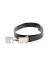 Kenneth Cole REACTION Silver Leather Belt Size 36 waist - photo 1