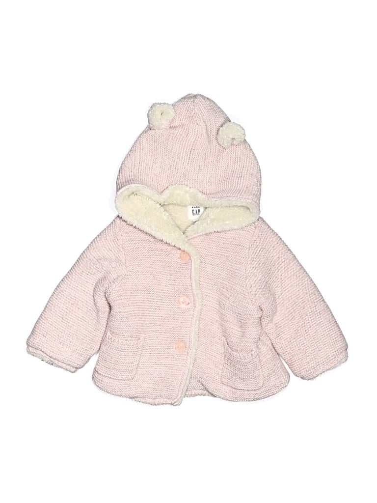 Pre-owned Baby Gap Babies' Coat In Pink