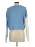 No Comment Color Block Blue Cardigan Size L - photo 2
