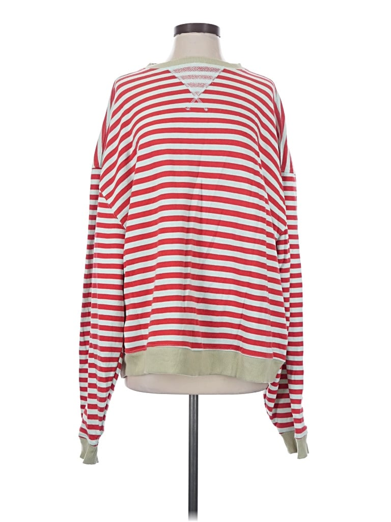 Pre-owned We The Free Pullover Sweater In Red