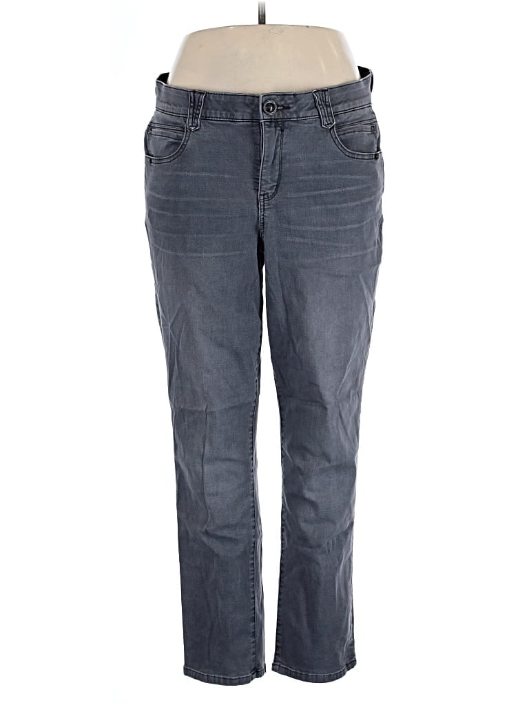 Pre-owned Democracy Jeans In Gray