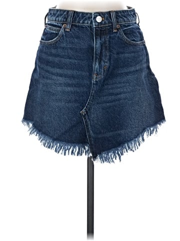 We the Free Denim Skirt (view 1)