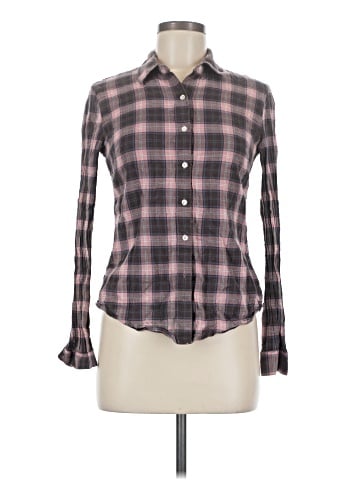 James Perse Long Sleeve Button-Down Shirt (view 1)