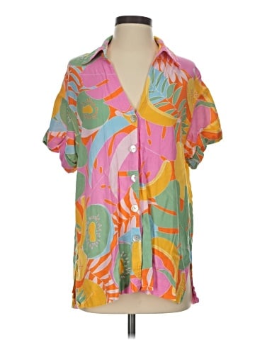 Show Me Your Mumu Short Sleeve Blouse (view 1)