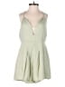 Forever 21 100% Rayon Solid Green Romper Size L - photo 1