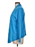 Chico's 100% Linen Blue Cardigan Size Lg (2) - photo 5