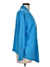 Chico's 100% Linen Blue Cardigan Size Lg (2) - photo 4