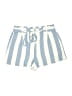 Forever 21 Stripes Blue Shorts Size S - photo 1