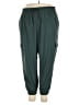 Active by Old Navy Solid Green Track Pants Size 2X - photo 1