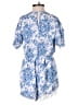 Trixxi 100% Rayon Print Blue Romper Size M - photo 2