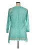 Cato 100% Polyester Teal 3/4 Sleeve Top Size 14 -16W - photo 2