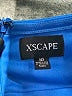 Xscape Blue Cocktail Dress Size 10 - photo 4