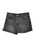 Zara Gray Denim Shorts Size 13 - 14 - photo 1