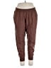 Soma 100% Polyester Solid Brown Casual Pants Size XL - photo 1