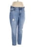 Old Navy Hearts Blue Jeans Size 18 - photo 1