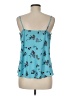 Ecru 100% Polyester Teal Sleeveless Top Size M - photo 2