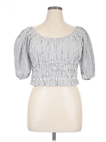 American Eagle Outfitters 3/4 Sleeve Blouse (view 1)