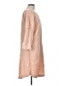 Three Dots Solid Tan Casual Dress Size L - photo 4