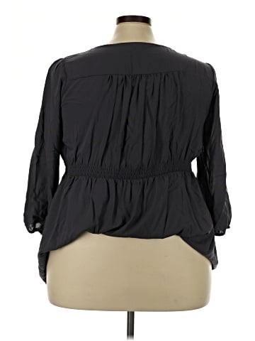 Torrid 3/4 Sleeve Blouse (view 2)