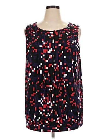 Calvin Klein Sleeveless Blouse (view 1)