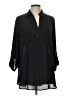 Pleione 100% Polyester Black 3/4 Sleeve Blouse Size L - photo 1