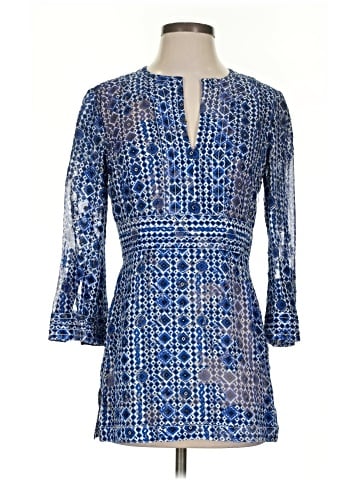 Tory Burch 3/4 Sleeve Silk Top (view 1)