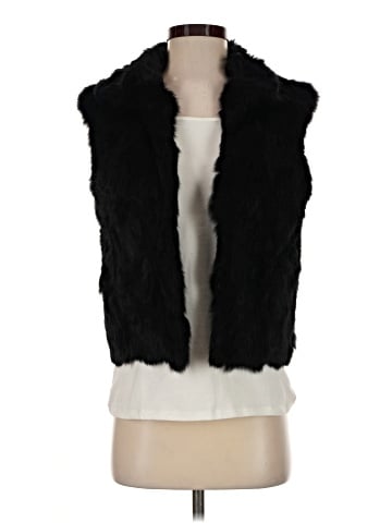 Adrienne Landau Faux Fur Vest (view 1)