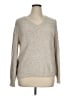 Ann Taylor LOFT Metallic Tan Pullover Sweater Size XL - photo 1