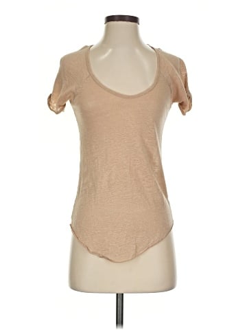 Zara W&B Collection Short Sleeve Top (view 1)