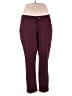 Cato Solid Burgundy Active Pants Size 18 - photo 1