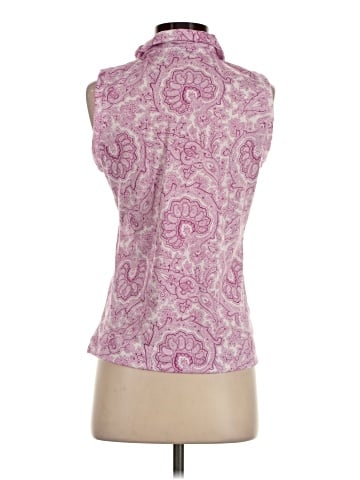 GG Blue Sleeveless Blouse (view 2)