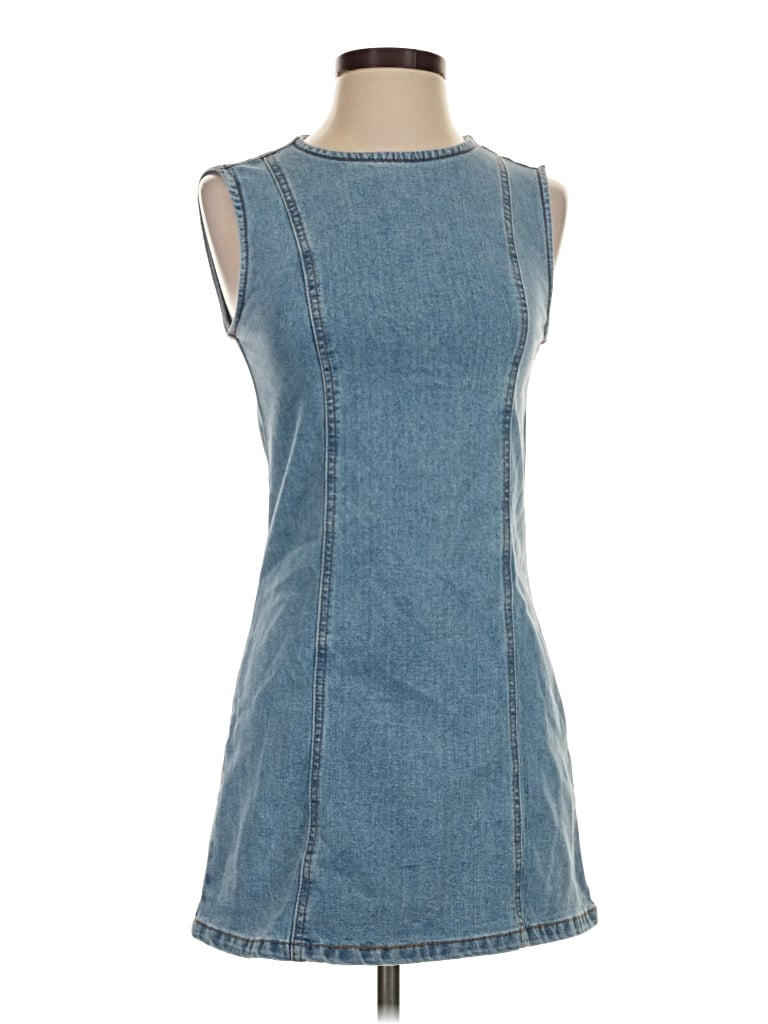 Pre-owned Vigoss Casual Dress In Blue