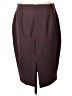Express Solid Burgundy Formal Skirt Size 12 - photo 2