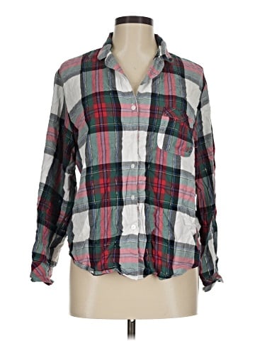 Victoria's Secret Long Sleeve Button-Down Shirt (view 1)